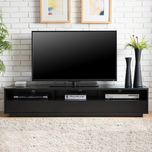 MONUMENT FURNITURE 180CM MODERN LOWLINE ENTERTAINMENT UNIT