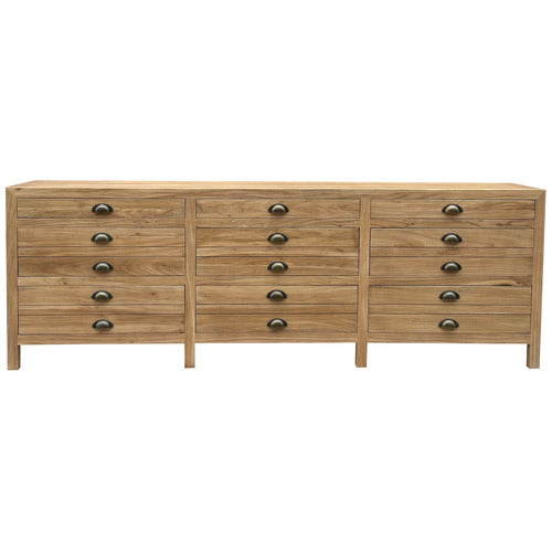 HAMILTON FURNITURE 206CM PRINTMAKER’S TV UNIT