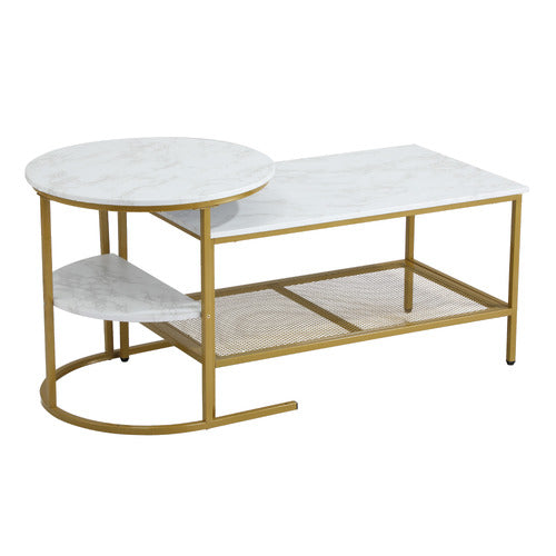 LIVING FUSION 2 PIECE ADRIAN NESTING COFFEE TABLE SET