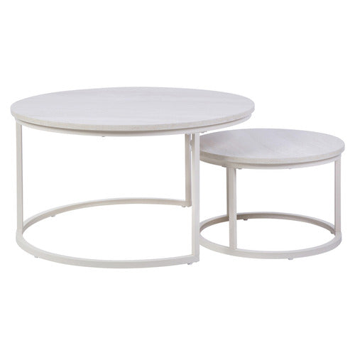 MADDISON LANE 2 PIECE BERRYL NESTING COFFEE TABLE SET