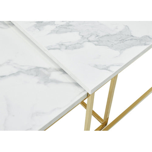 MIKASA FURNITURE 2 PIECE CESLEY NESTING COFFEE TABLE SET