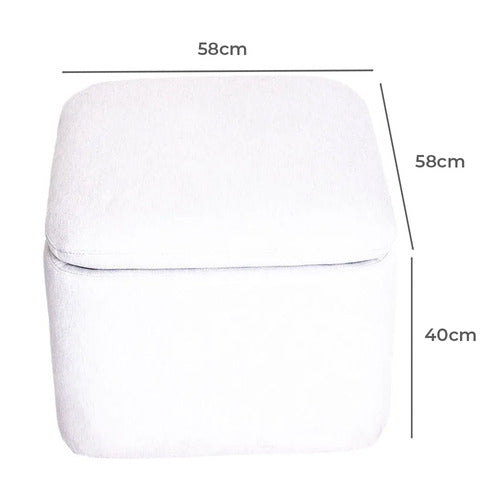 LOVE N CARE 2 PIECE CLOUD LUSH AMCHAIR & OTTOMAN SET