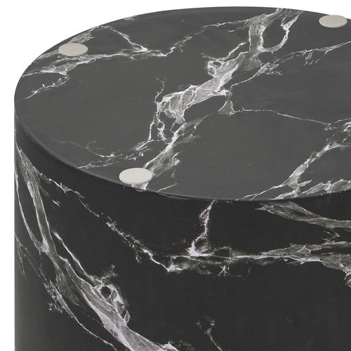 LIVING FUSION 2 PIECE BLACK ETAN COFFEE TABLE SET