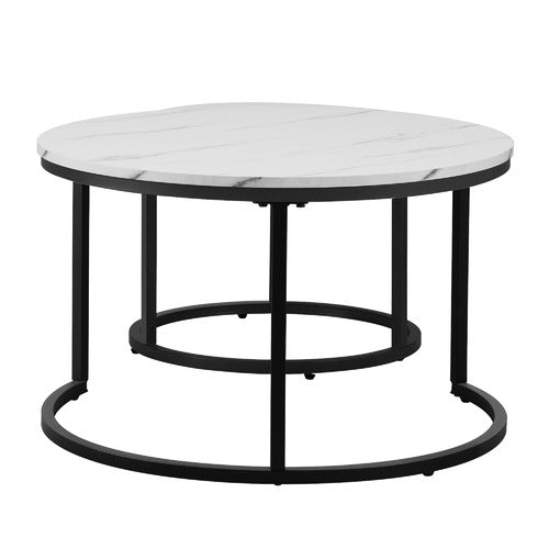 LIVING FUSION 2 PIECE HEIDI NESTING COFFEE TABLE SET