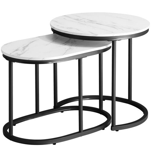 LIVING FUSION 2 PIECE MARIA NESTING COFFEE TABLE SET