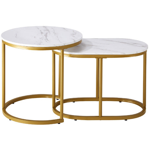 LIVING FUSION 2 PIECE MARIA NESTING COFFEE TABLE SET