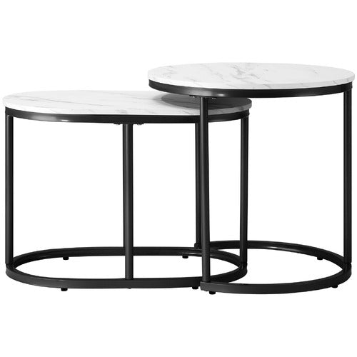 LIVING FUSION 2 PIECE MARIA NESTING COFFEE TABLE SET