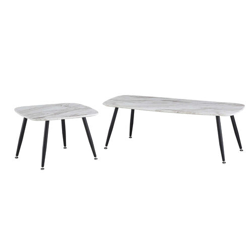 MIKASA FURNITURE 2 PIECE MERCER NESTING COFFEE TABLE SET