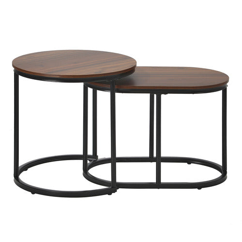 LIVING FUSION 2 PIECE SHERMAN NESTING COFFEE TABLE SET