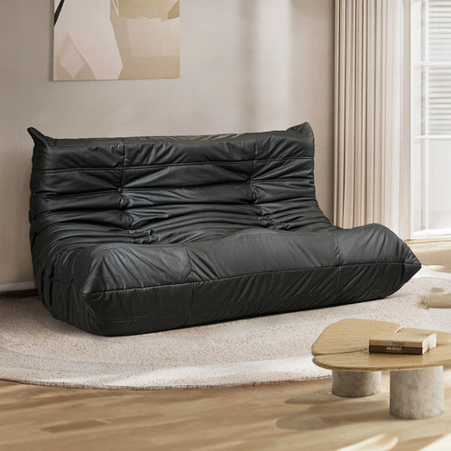 OAKLEIGH HOME VEGA 2 SEATER TOGO LAZY CATERPILLAR REPLICA LOUNGE SOFA