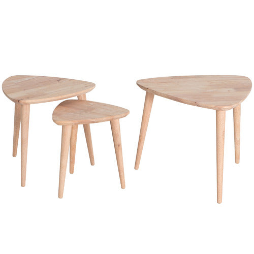 MAJA ANSEL DESIGN 3 PIECE PARSONS NESTING COFFEE TABLE SET