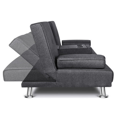 HOXTON ROOM KYRYLO 2 SEATER SINGLE UPHOLSTERED SOFA BED