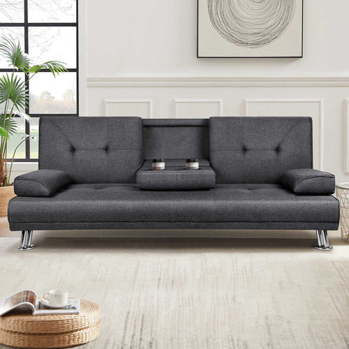 HOXTON ROOM KYRYLO 2 SEATER SINGLE UPHOLSTERED SOFA BED