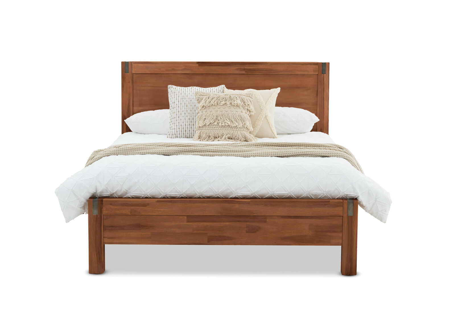 SILVERWOOD KING BED PEWTER
