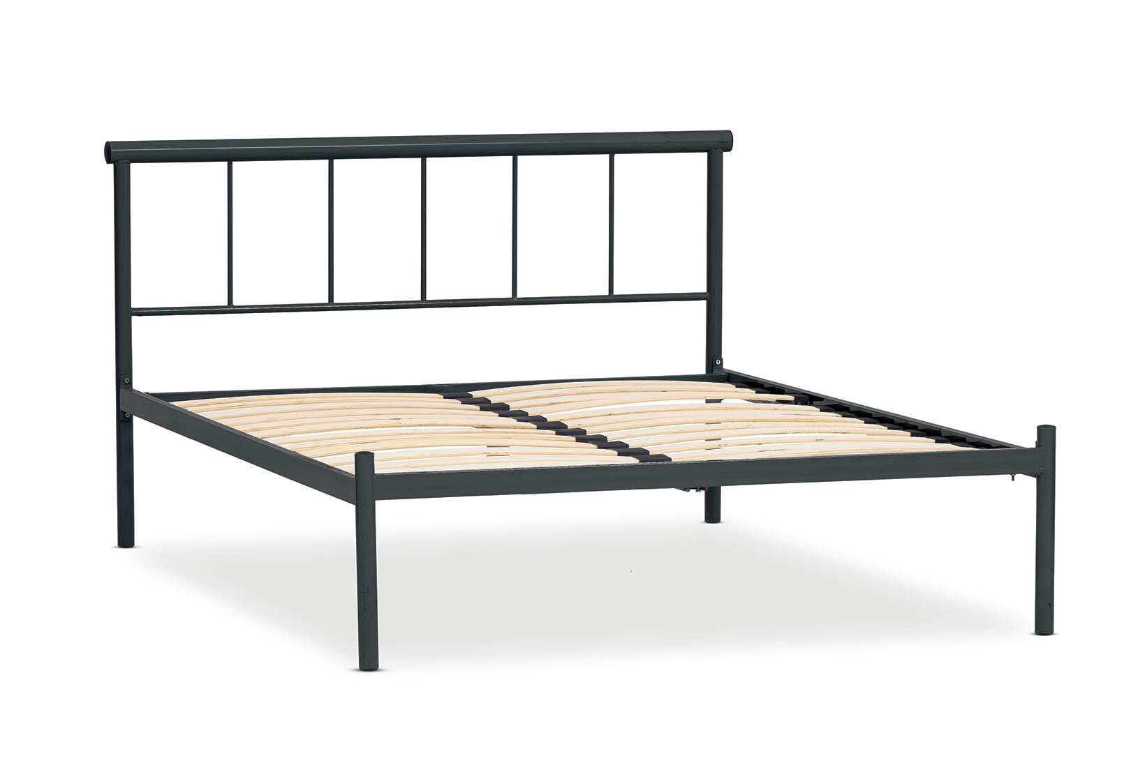OLIVIA QUEEN BED BLACK