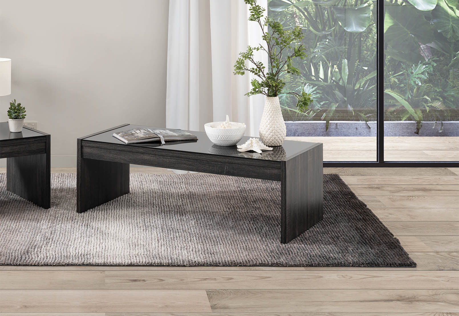 SUMMIT COFFEE TABLE BLACK/CHARCOAL