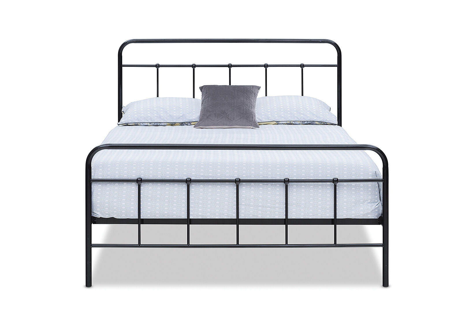 PREMIER QUEEN BED GLOSS BLACK