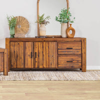 BISBEE BUFFET ANTIQUE BROWN