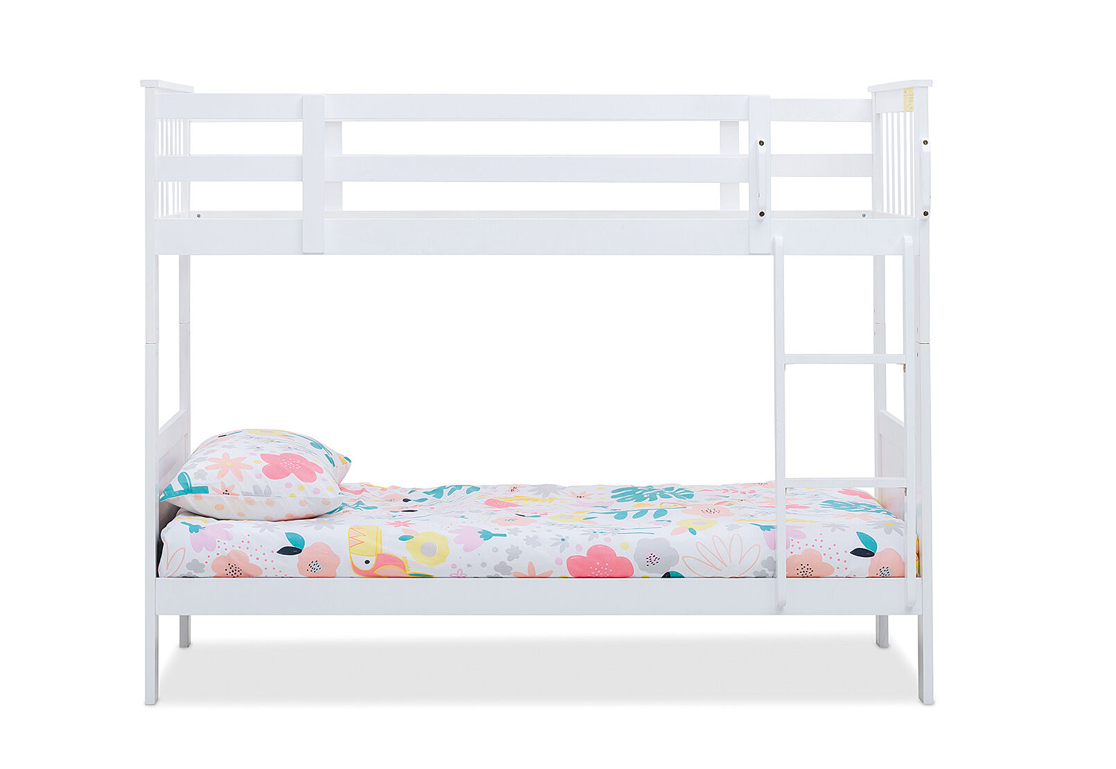 CAPTAIN JACK DOUBLE BUNK BED WHITE