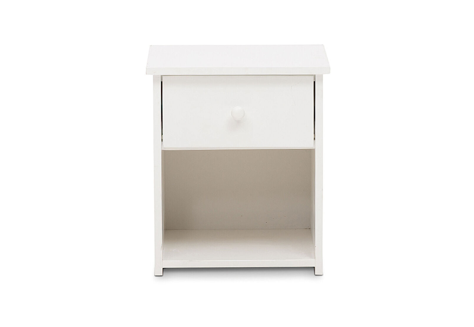 CAPTAIN JACK 1 DRAWER BEDSIDE WHITE