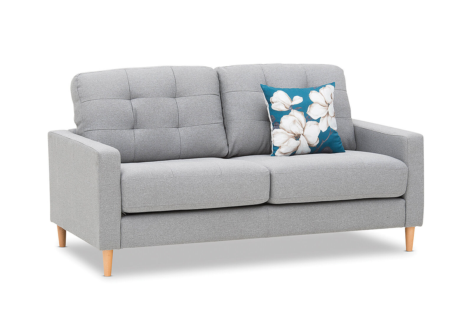 MADELINE FABRIC SOFA BED LIGHT GREY