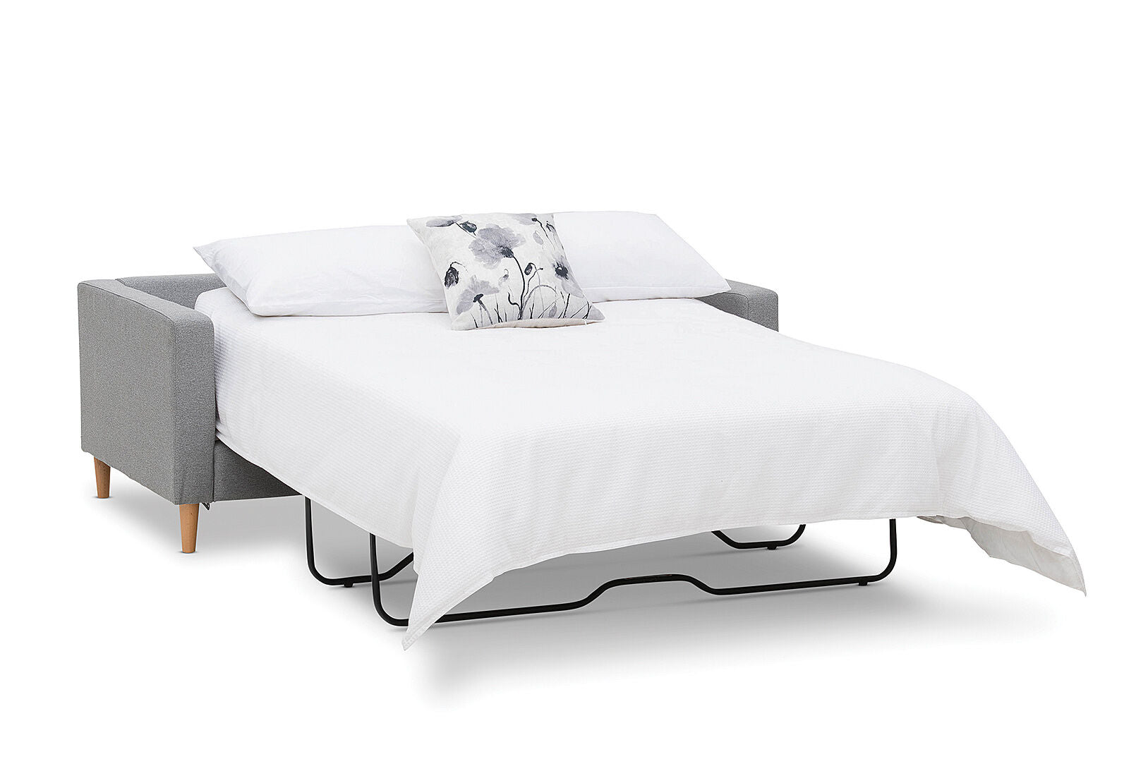 MADELINE FABRIC SOFA BED LIGHT GREY
