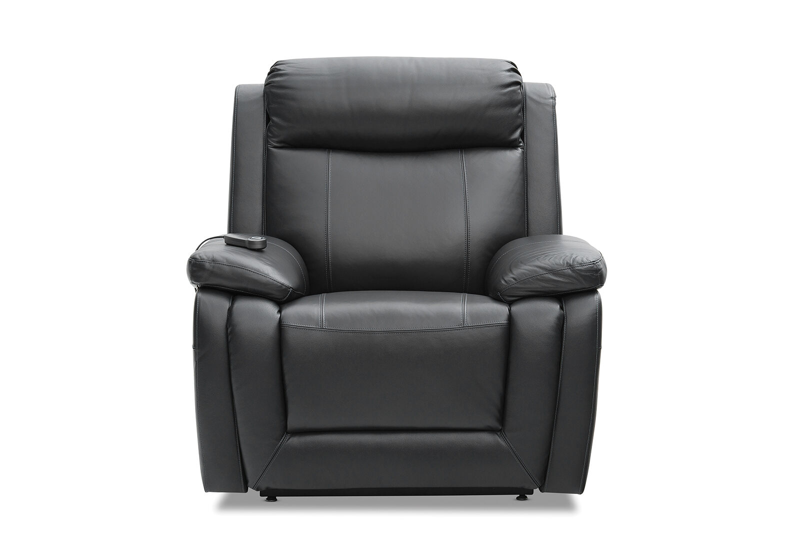 SAN MARCO LEATHER ELECTRIC LIFT CHAIR BLACK