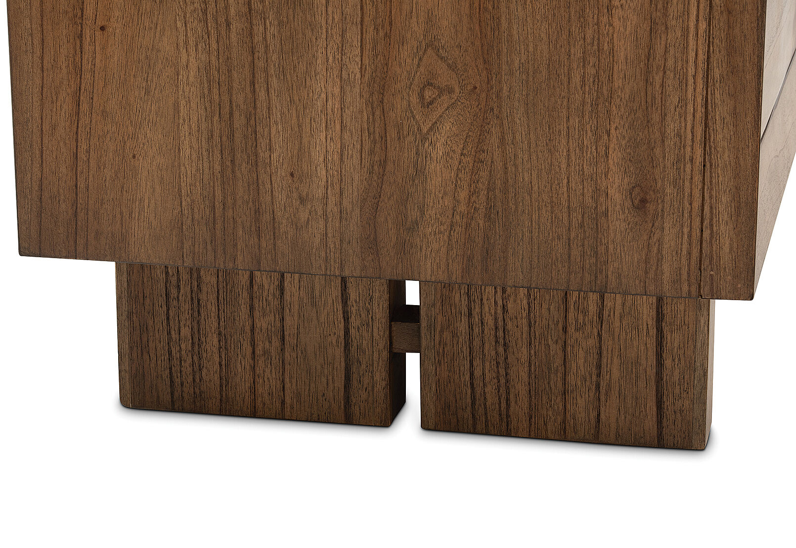 SORVINO 4 DRAWER TALL CHEST LIGHT WALNUT