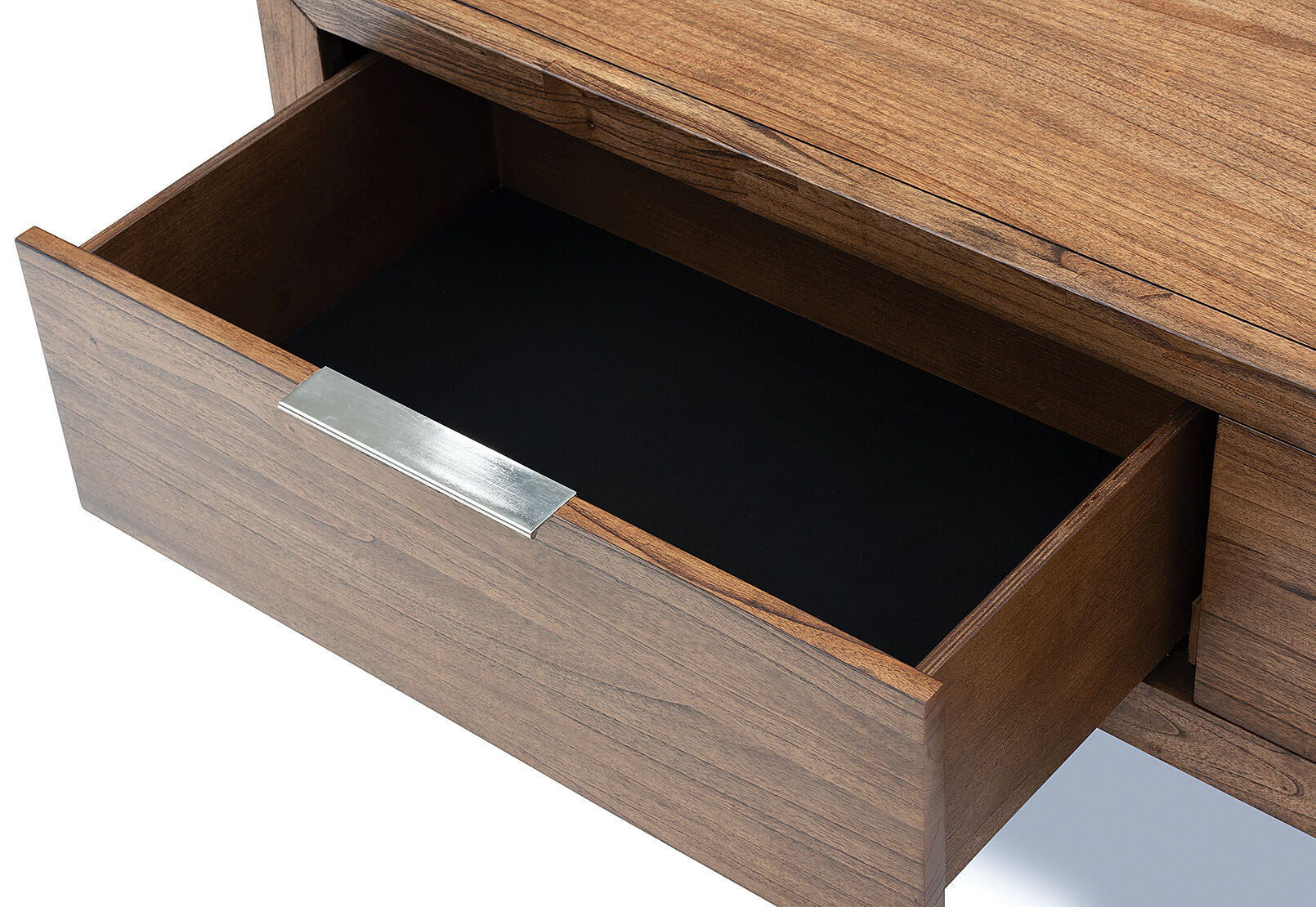 SORVINO 2 DRAWER COFFEE TABLE LIGHT WALNUT