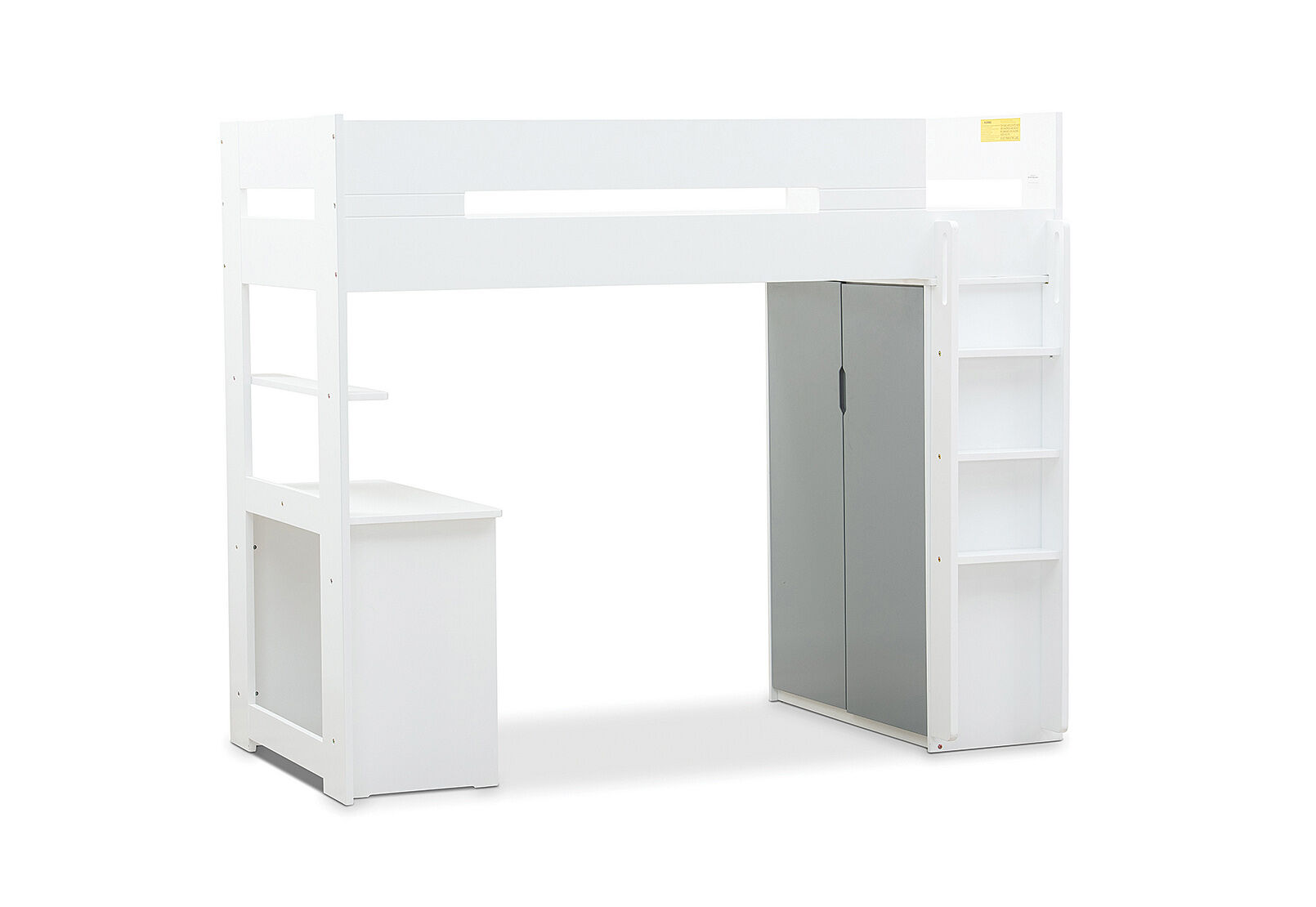 KODI ROBE BUNK BED WHITE/GREY