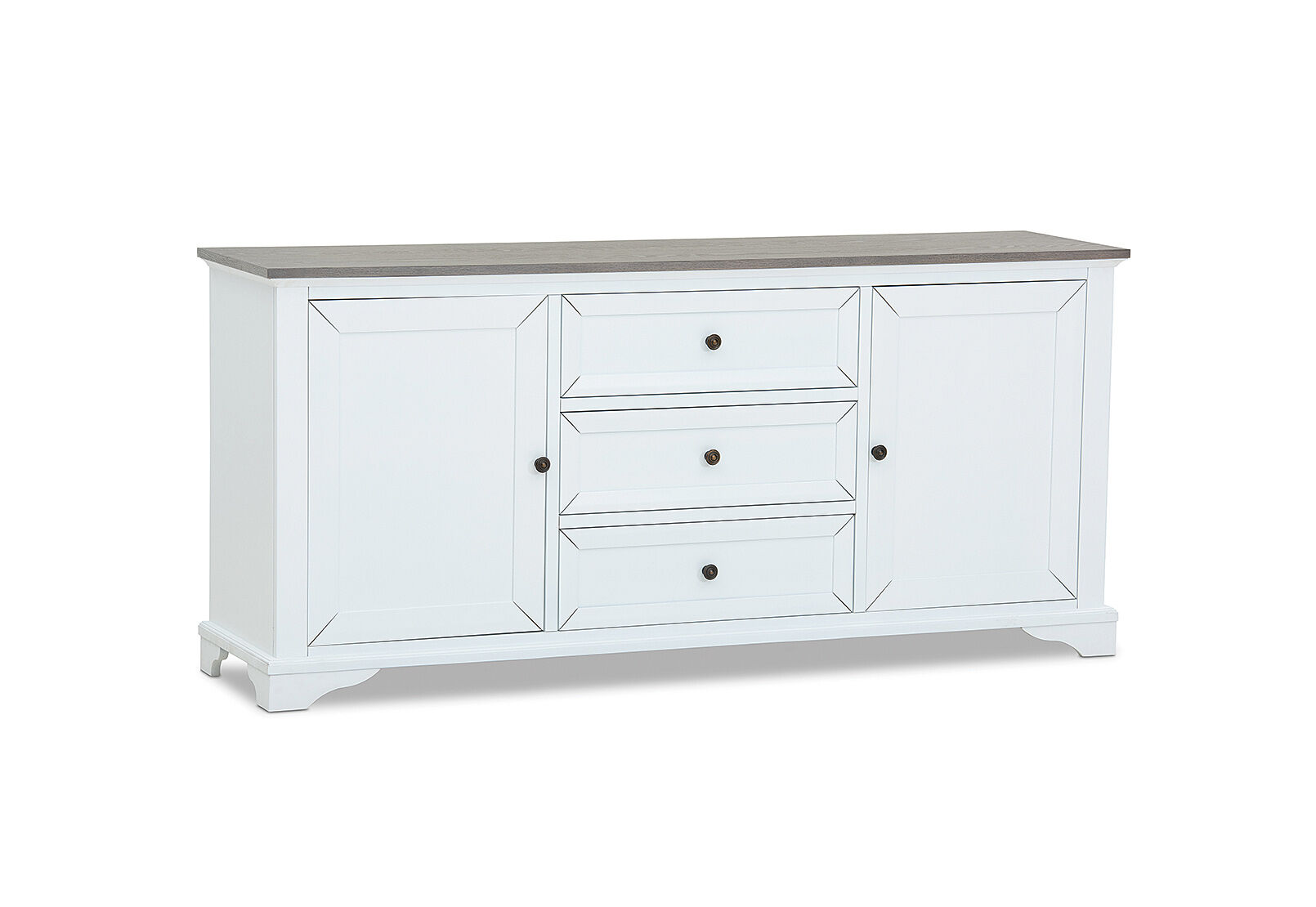 MARSEILLE BUFFET WHITE/GREY