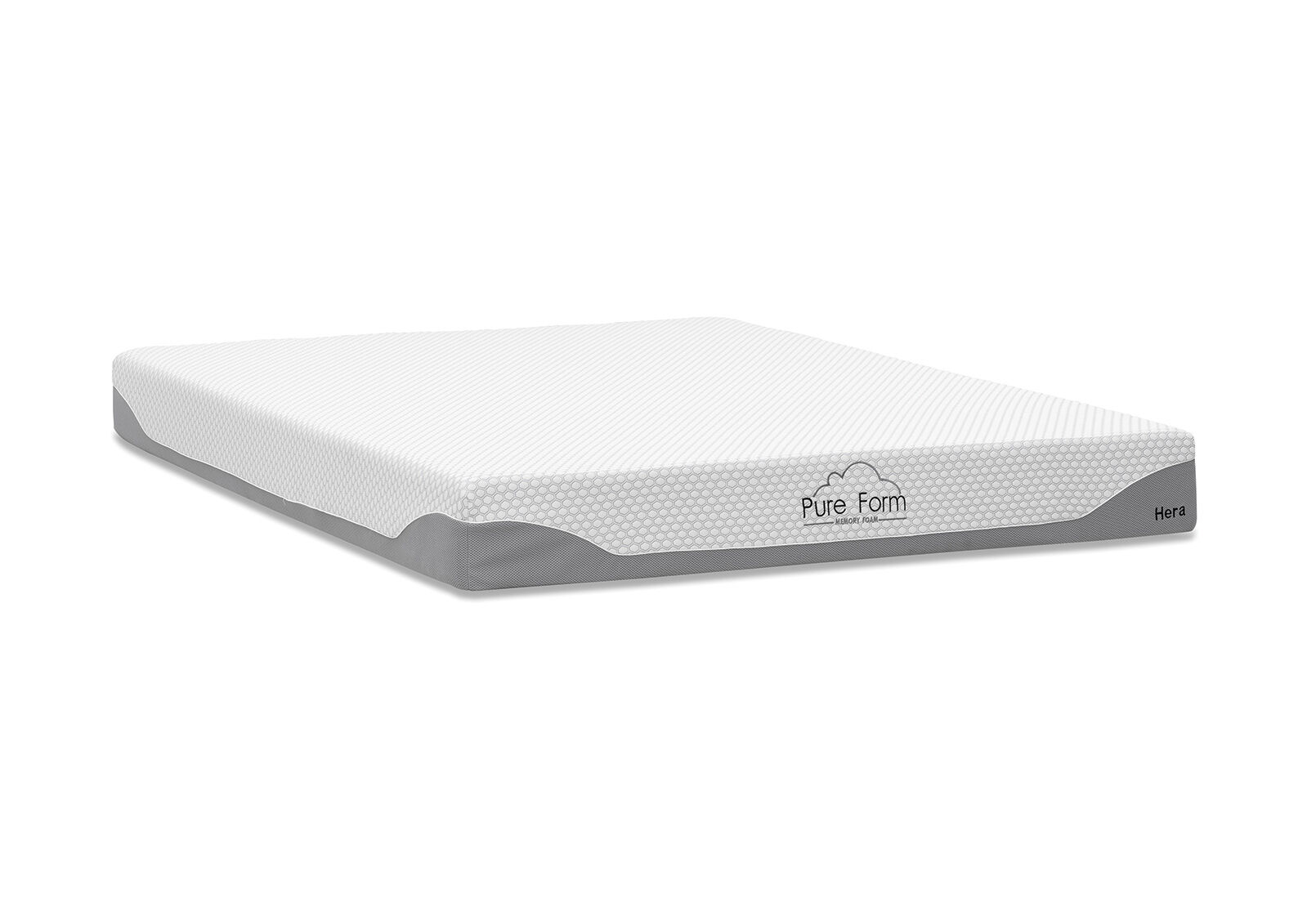 PURE FORM HERA KING MATTRESS WHITE