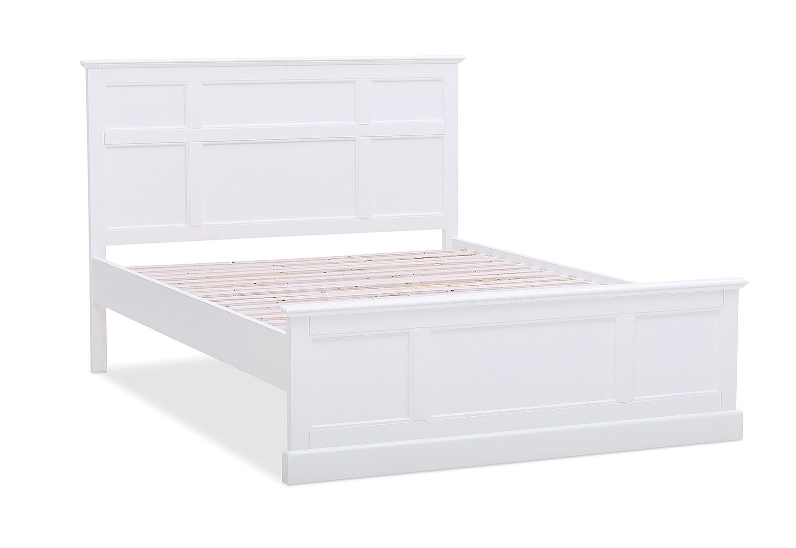CHRYSTELLE KING BED WHITE