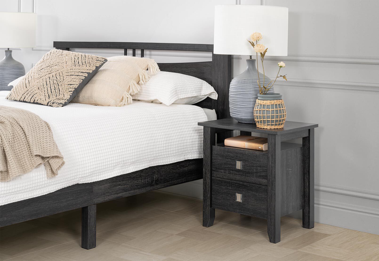 MORA BEDSIDE CHARCOAL