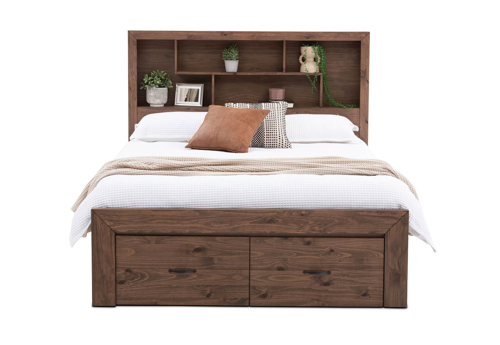 BROOKHAVEN QUEEN BED RUSTIC PINE