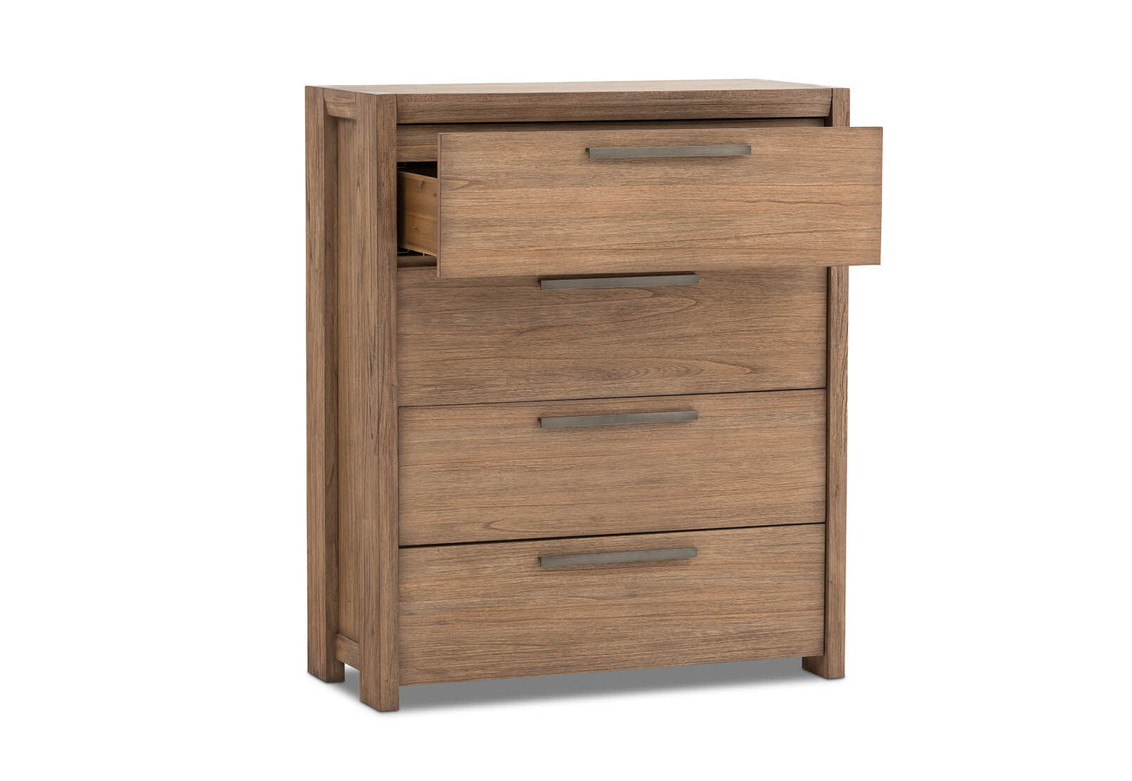 ROMULUS 4 DRAWER TALL CHEST WALNUT