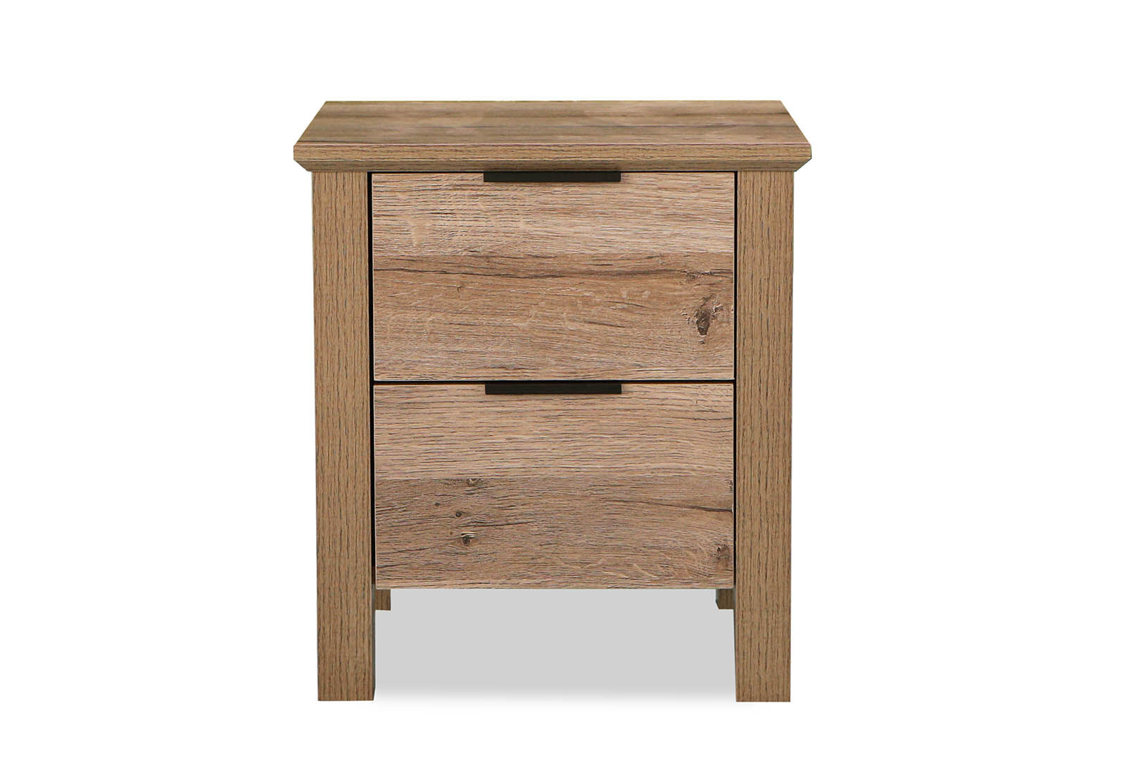BRADSHAW 2 DRAWER BEDSIDE NATURAL