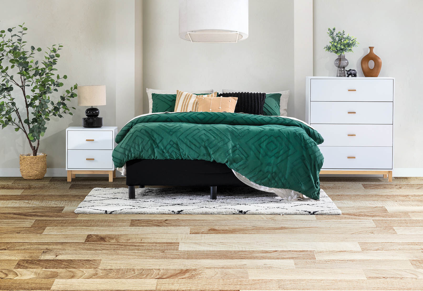 HOWE KING BED BASE BLACK