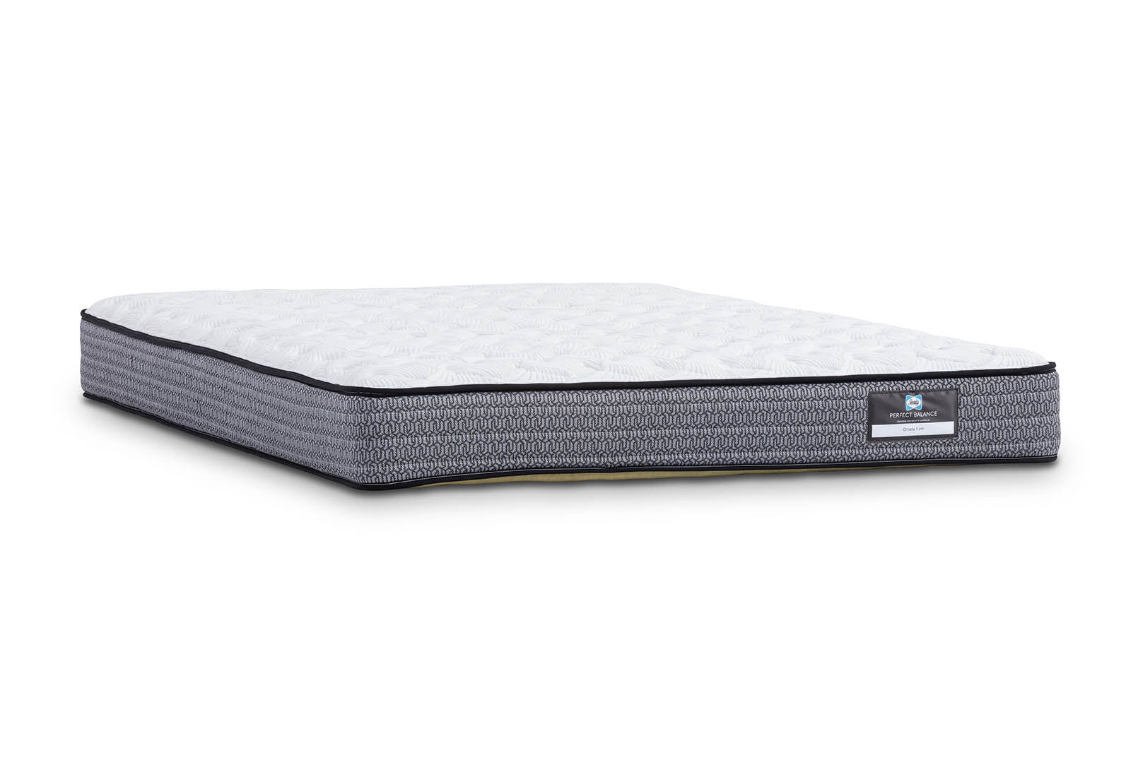 PERFECT BALANCE ORNATE QUEEN MATTRESS WHITE