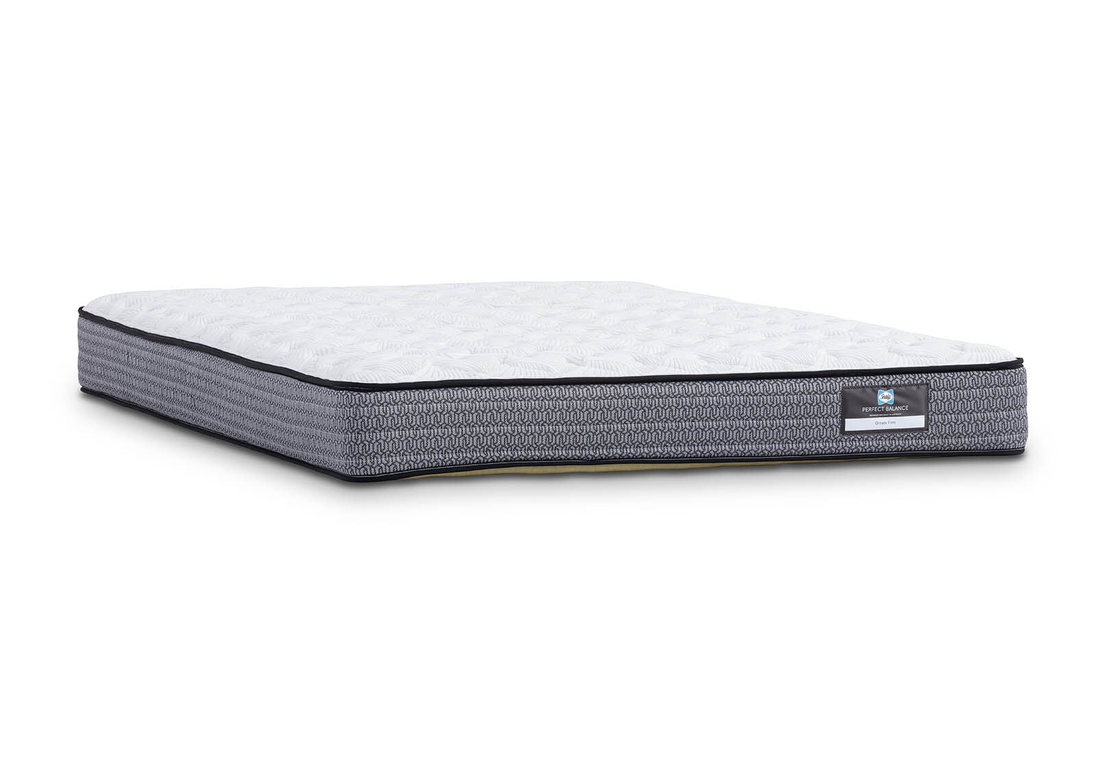 PERFECT BALANCE ORNATE FIRM KING MATTRESS WHITE