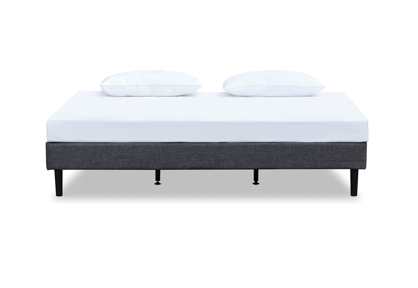HALL GREY KING BED BASE GREY