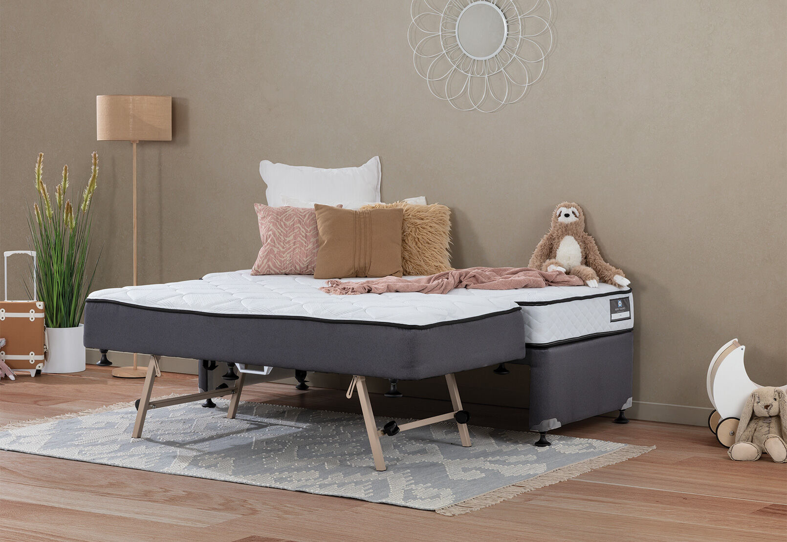 SINGLES LUDO FIRM SINGLE ENSEMBLE WHITE