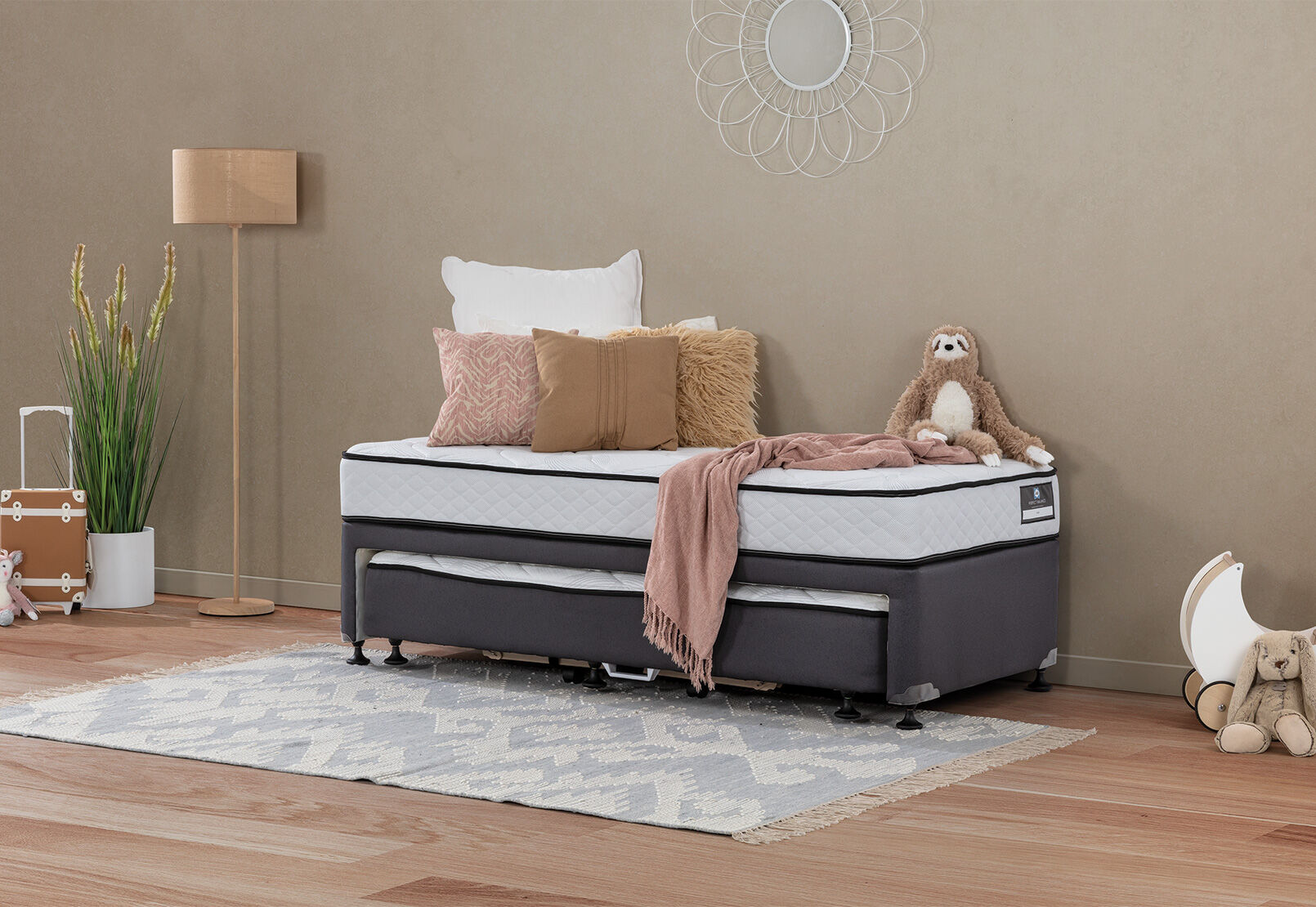 SINGLES LUDO FIRM SINGLE ENSEMBLE WHITE
