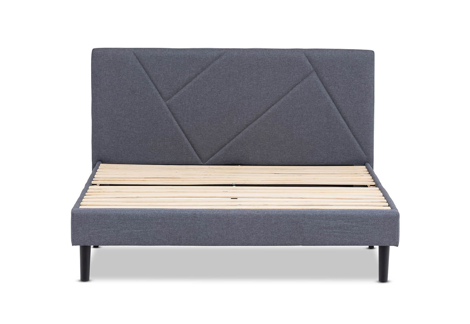 FRAZIER DARK GREY KING BED DARK GREY