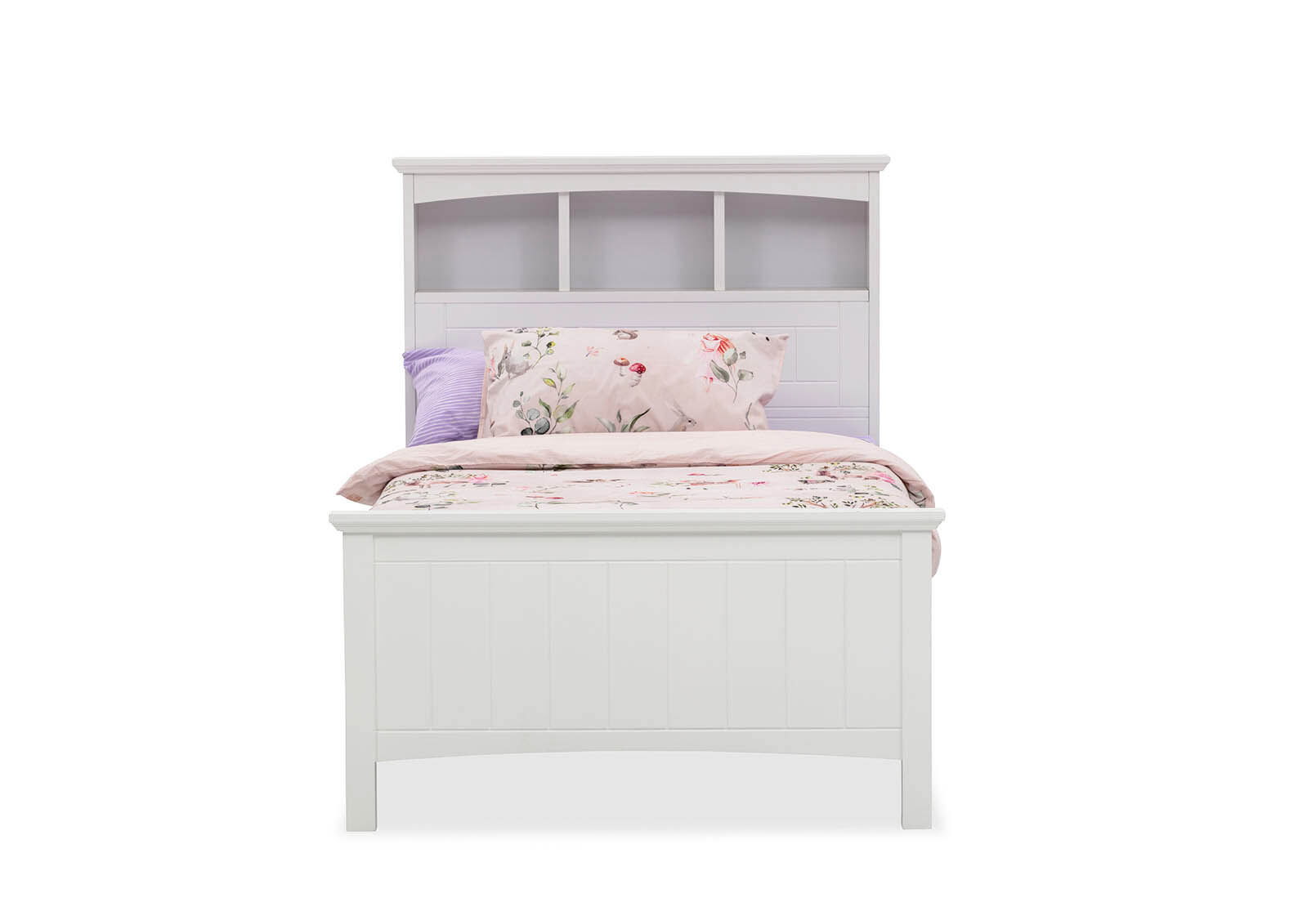 COPELAND KING SINGLE BED WHITE