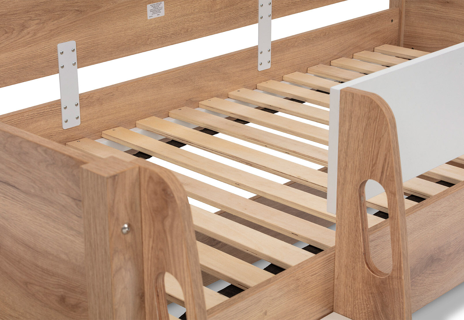 AKUNA LOFT BED WHITE/NATURAL