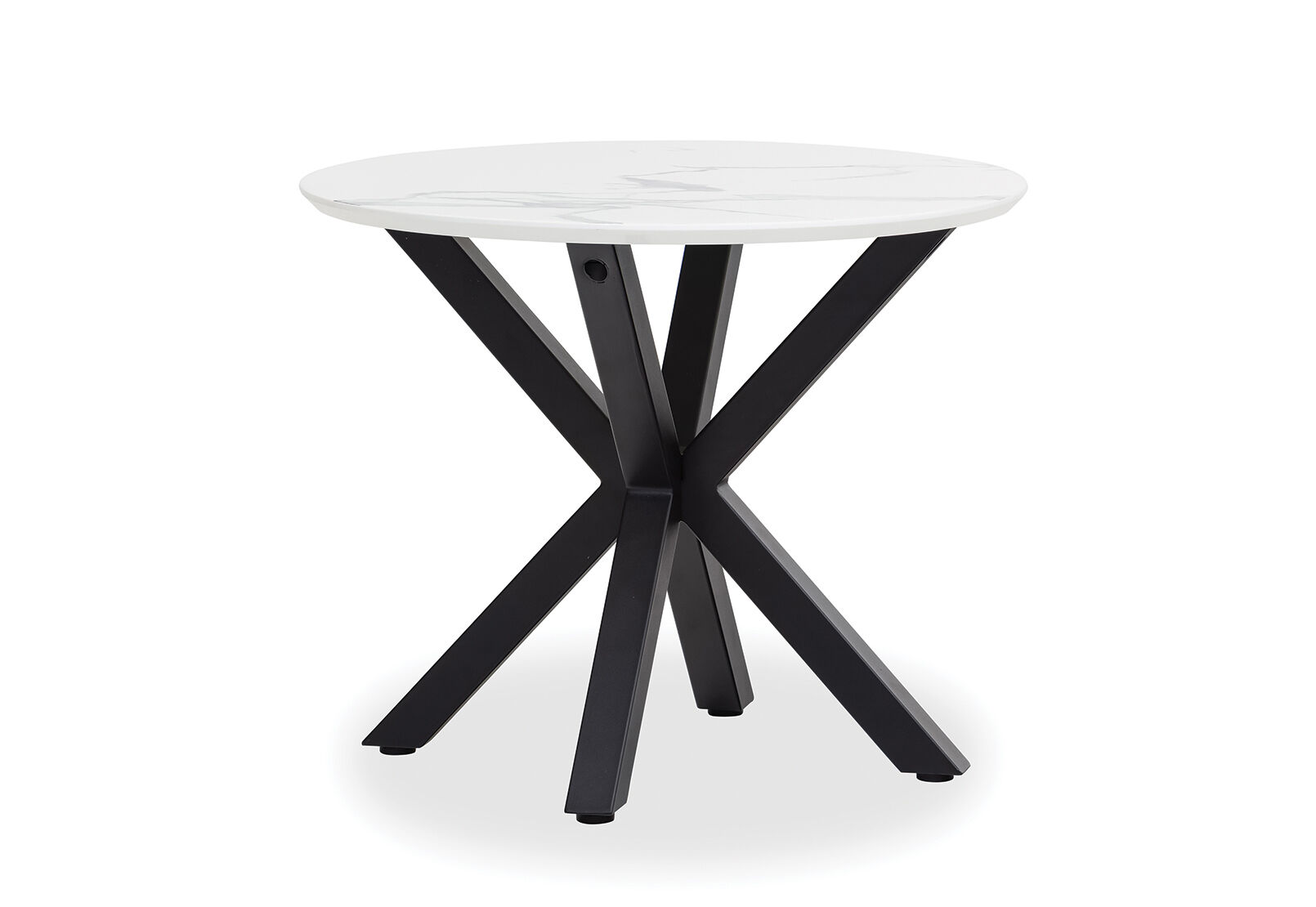 ARABELLA LAMP TABLE WHITE MARBLE