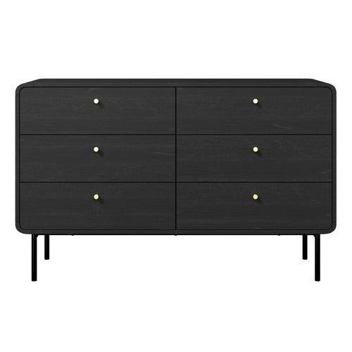 LIVING FUSION ASHBOURNE 6 DRAWER CHEST