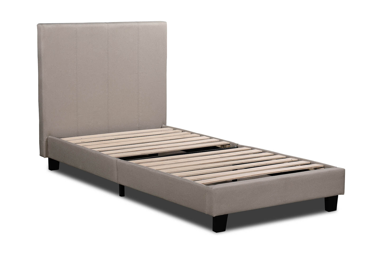 ROLLINS KING SINGLE BED BEIGE