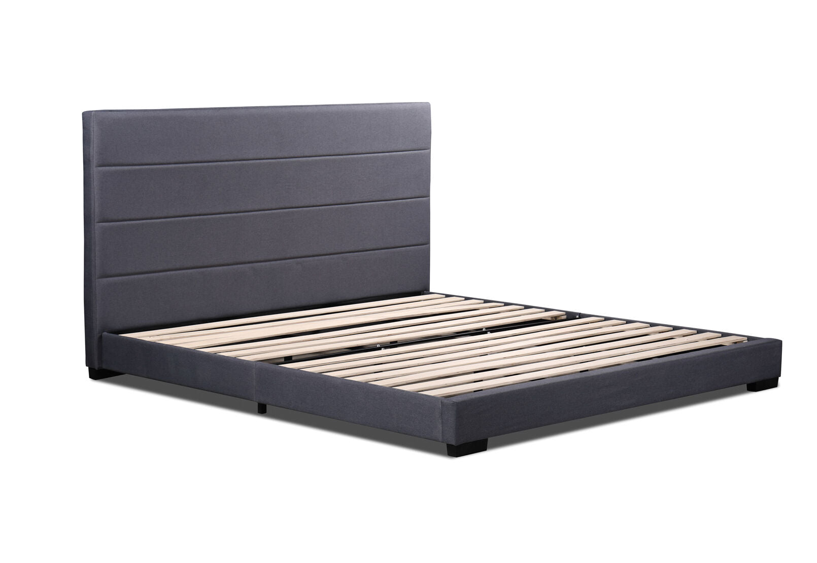 SIMMONS KING BED CHARCOAL